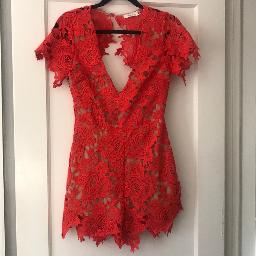 Red Romper - image 3